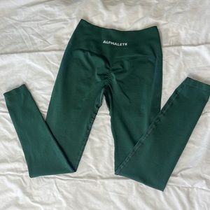 Alphalete Amplify Leggings darkest pine
